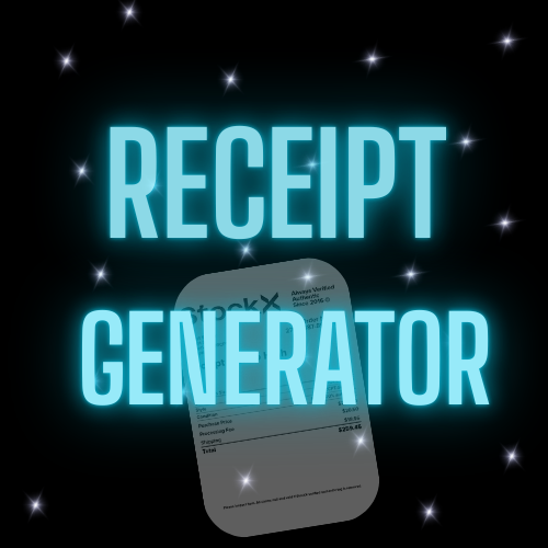 RECEIPT GENERATOR